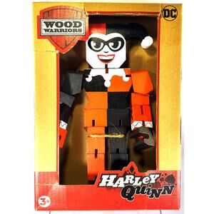 PPW Toys Wood Warriors DC Comics Series 1 HARLEY QUINN, New, See Pics/Descr.